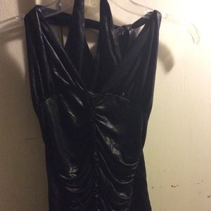 Stunning ruched halter tank